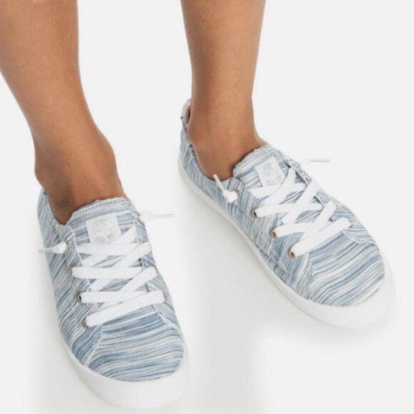 Bayshore Iii Roxy Bayshore Grey Roxy Bayshore III Slip On Sneakers